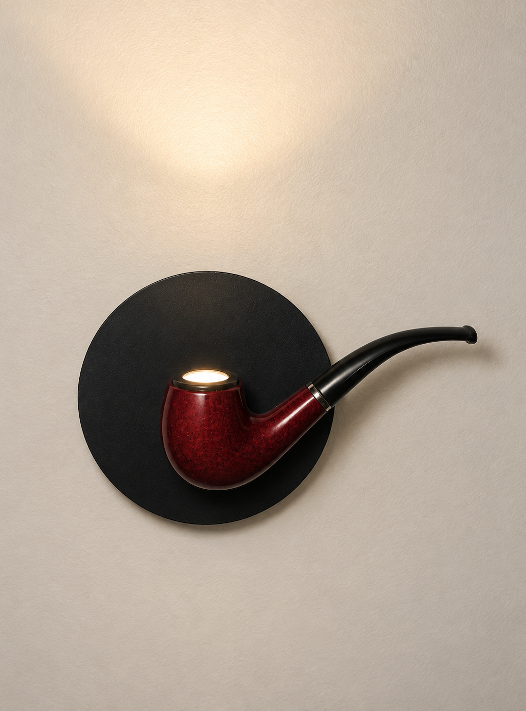 This Is Not a Pipe – sconce
